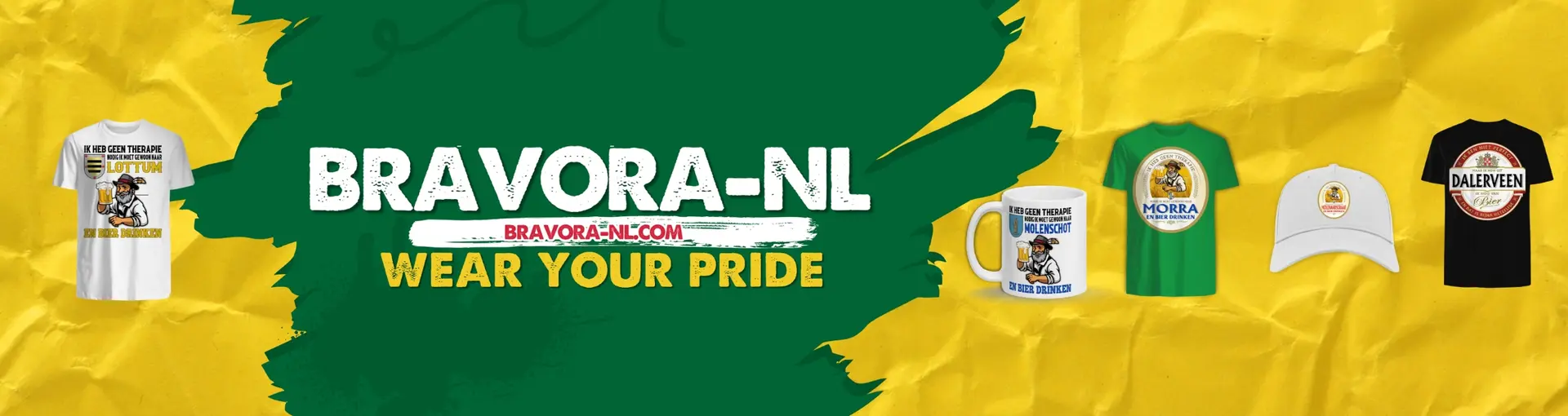 Banner for Bravora NL Wear Your Pride
